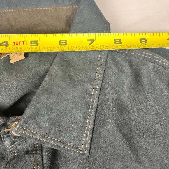 North River Outfitters Mens Snap Up Jacket Black Denim Blend XL - Picture 6 of 11